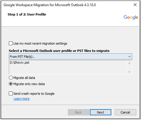 want to migrate 