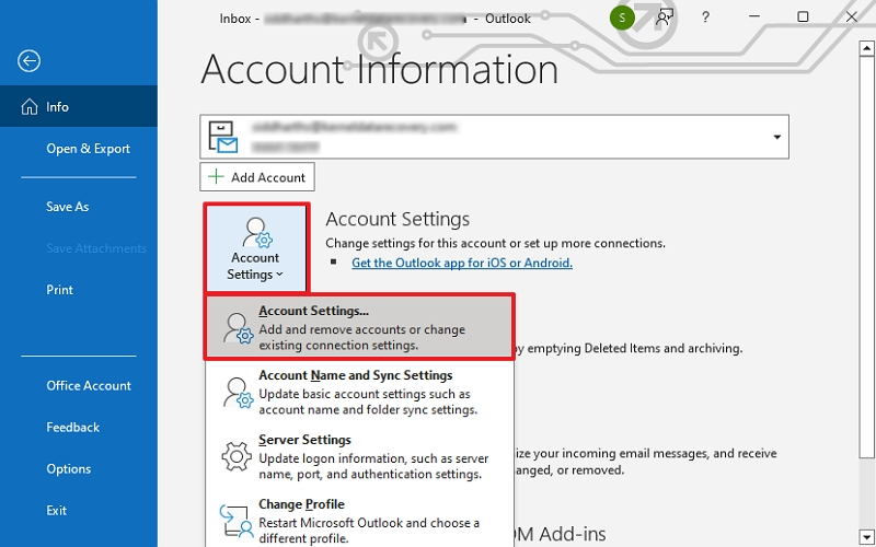 Account Settings