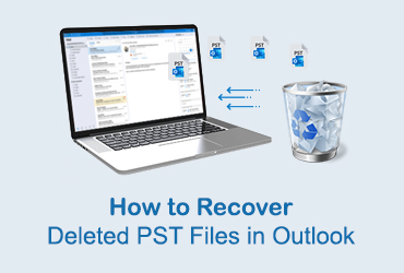 Efficient recovery of deleted PST mailbox data